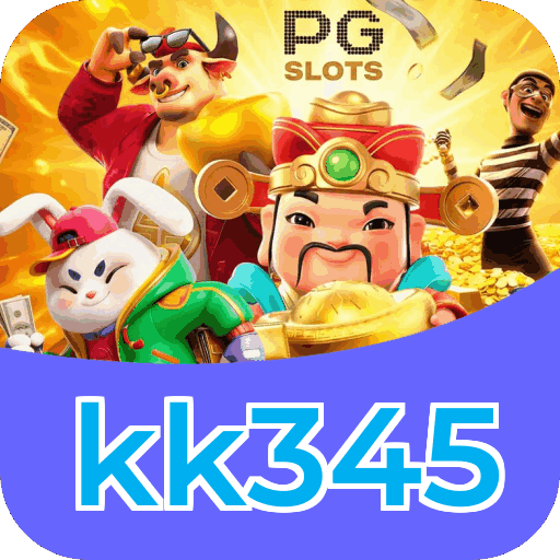 Interface do aplicativo kk345 mostrando jogos disponíveis no iOS e Android